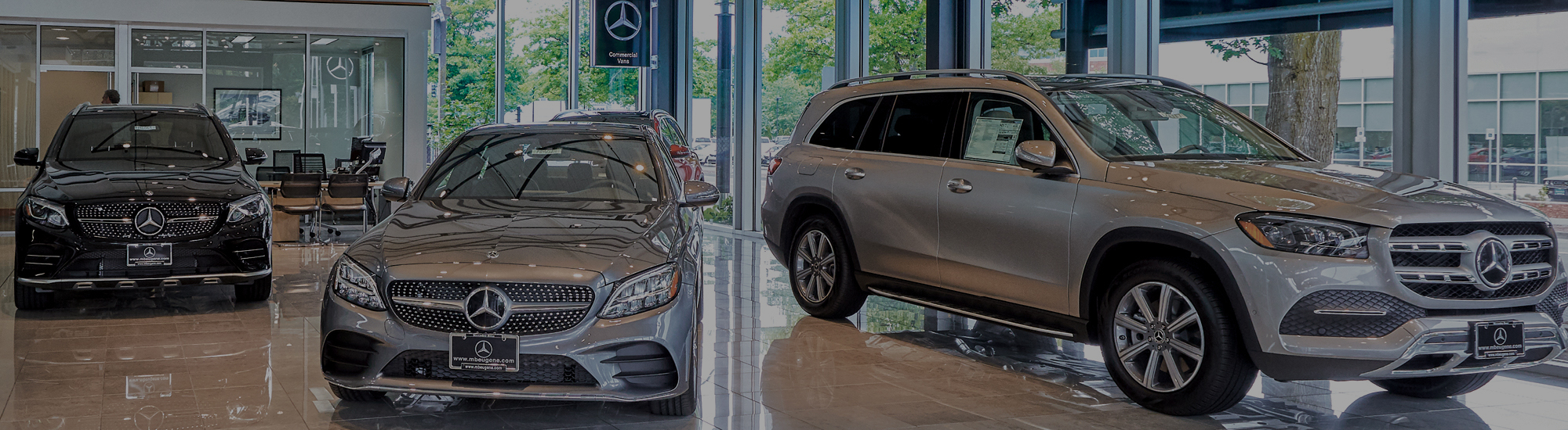 Three vehicles at Mercedes-Benz of Eugene